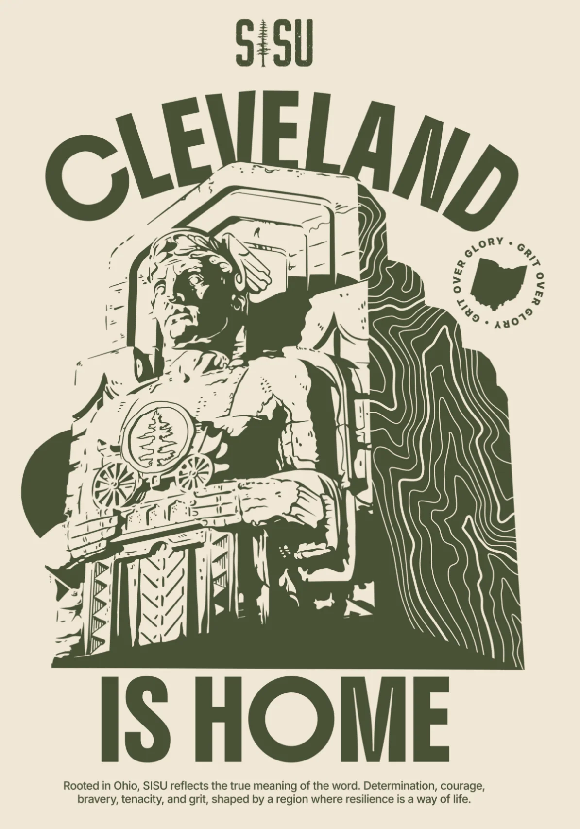 Cleveland is Home T-Shirt - Image 6